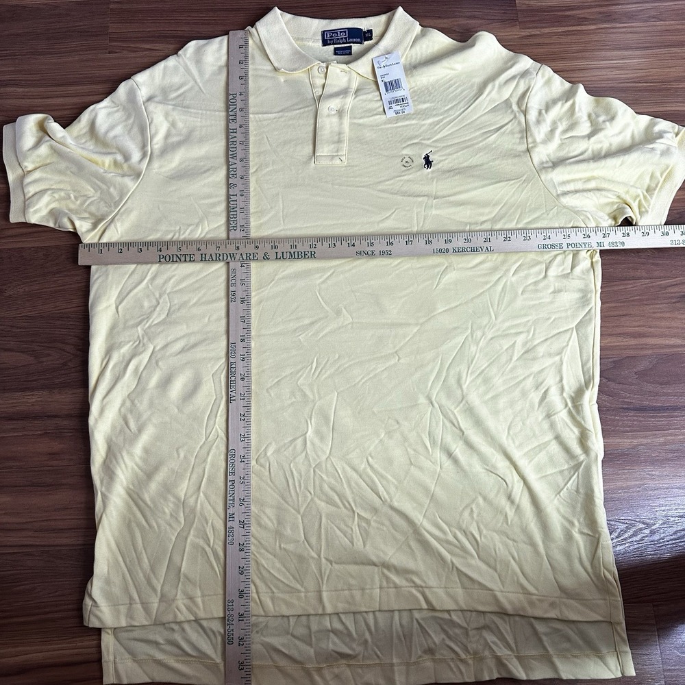 NEW Vintage Polo Ralph Lauren Shirt Mens XL Lemonade Cotton Casual Golf Summer - Picture 3 of 7